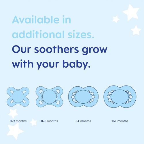 MAM Night 0-6m Soother 2pk thumbnail 6