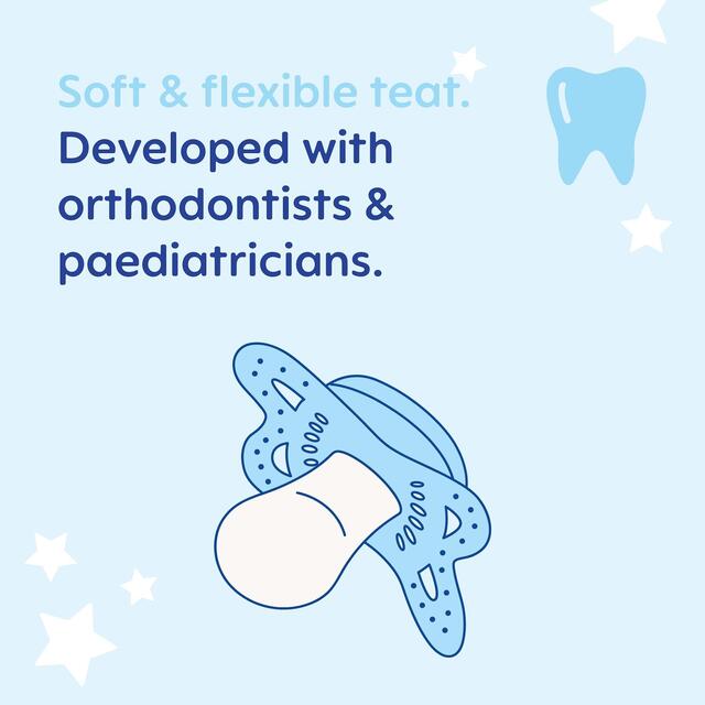 MAM Night 0-6m Soother 2pk thumbnail 2