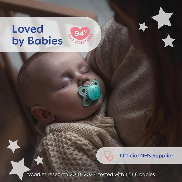 MAM Night 0-6m Soother 2pk thumbnail 5