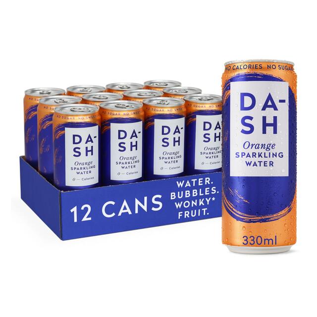 DASH Orange Infused Sparkling Water