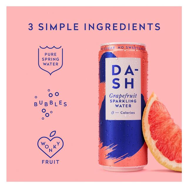 DASH Grapefruit Infused Sparkling Water thumbnail 4