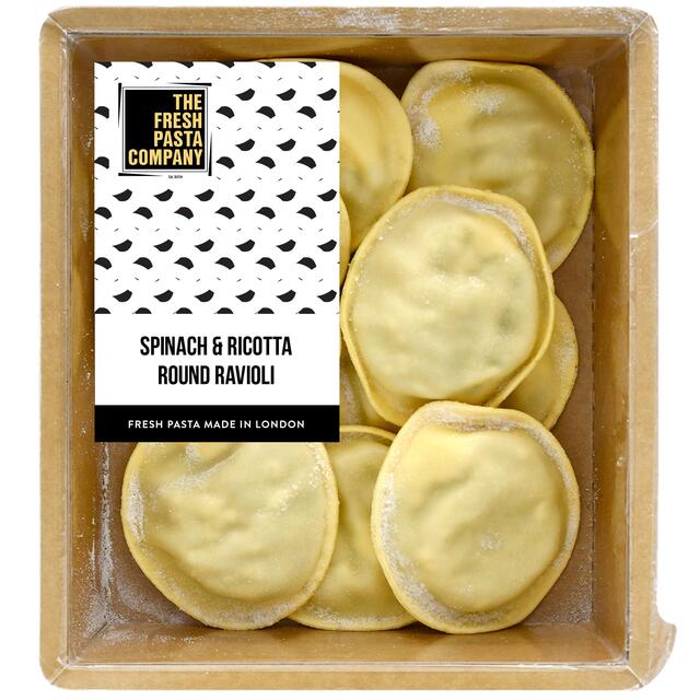 The Fresh Pasta Co. Spinach and Ricotta Round Ravioli thumbnail 2