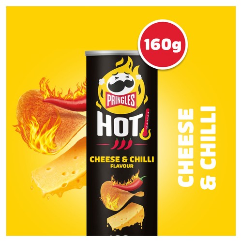 Pringles Hot Cheese & Chilli Sharing Crisps thumbnail 2