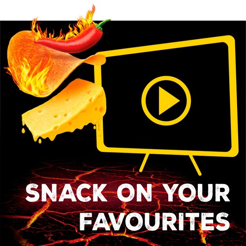 Pringles Hot Cheese & Chilli Sharing Crisps thumbnail 4