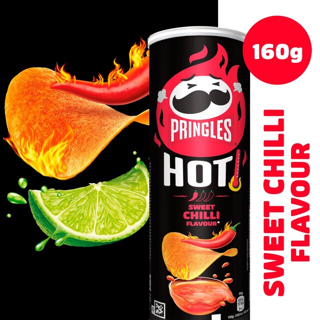 Pringles Hot Sweet Chilli Sharing Crisps thumbnail 2