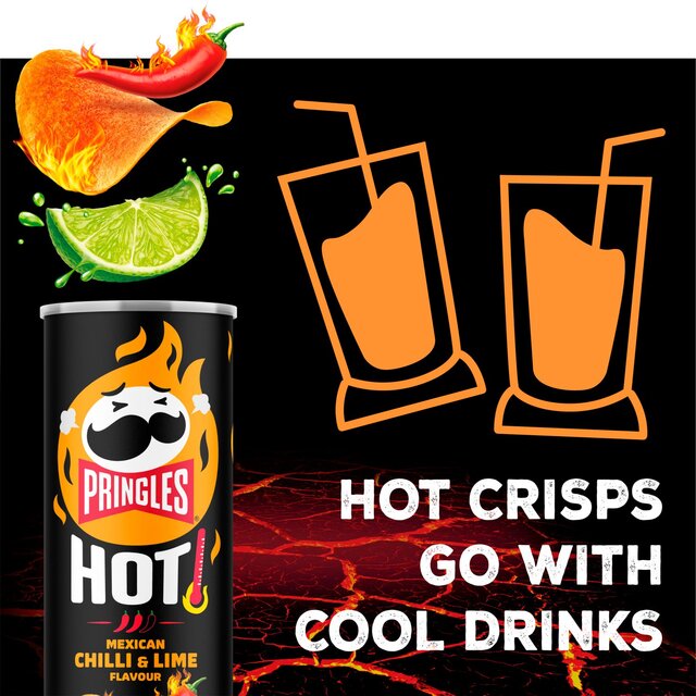 Pringles Hot Mexican Chilli & Lime Sharing Crisps thumbnail 3