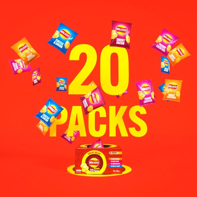 Walkers Meaty Variety Multipack Crisps thumbnail 7