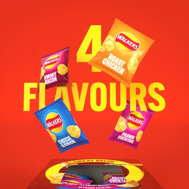 Walkers Meaty Variety Multipack Crisps thumbnail 9