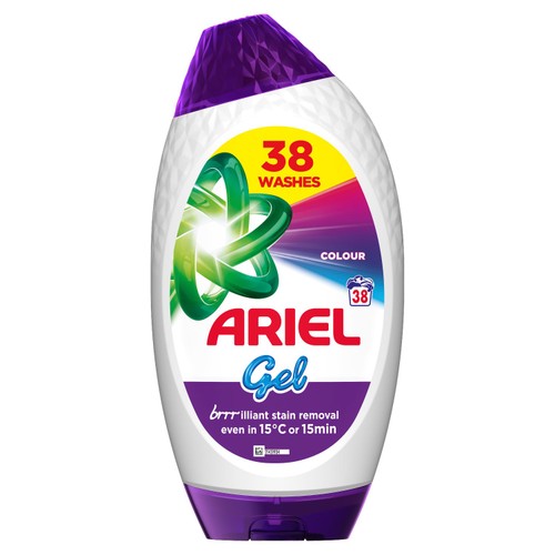 Ariel Colour Washing Liquid Gel 38 Washes thumbnail 2