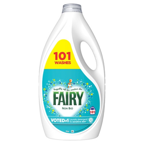 Fairy Non Bio Washing Liquid For Sensitive Skin 101 Washes thumbnail 2