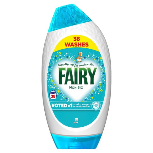 Fairy Non Bio Washing Liquid Gel For Sensitive Skin 38 Washes thumbnail 6