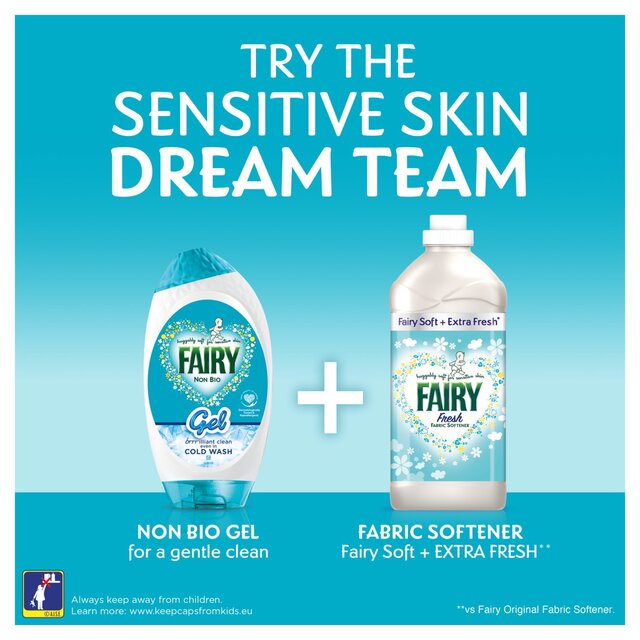 Fairy Non Bio Washing Liquid Gel For Sensitive Skin 38 Washes thumbnail 5