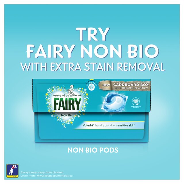 Fairy Non Bio Washing Liquid Gel For Sensitive Skin 38 Washes thumbnail 6