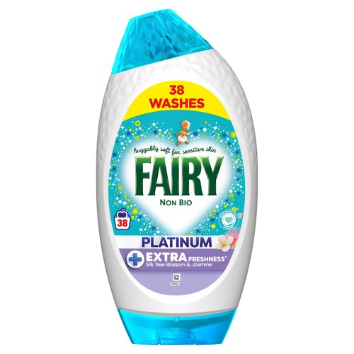 Fairy Non Bio Silk Tree Blossom Washing Liquid Gel 38 Washes thumbnail 2