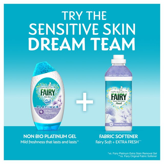 Fairy Non Bio Silk Tree Blossom Washing Liquid Gel 38 Washes thumbnail 3