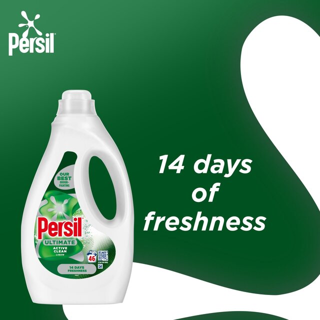 Persil Ultimate Active Clean Bio Laundry Washing Detergent 46 Washes thumbnail 3