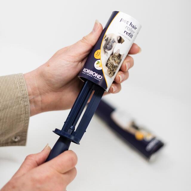 Korbond Pet Hair Roller Refill Twin Pack - 132 sheets thumbnail 2