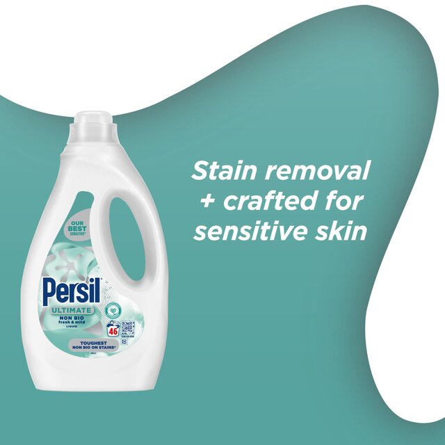 Persil Ultimate Fresh and Mild Non Bio Laundry Washing Detergent 46 Washes thumbnail 2