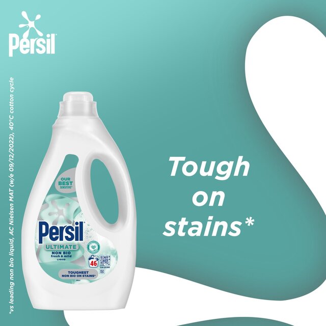 Persil Ultimate Fresh and Mild Non Bio Laundry Washing Detergent 46 Washes thumbnail 4