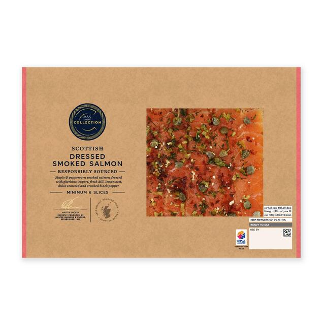 M&S Collection Dressed Smoked Salmon thumbnail 2