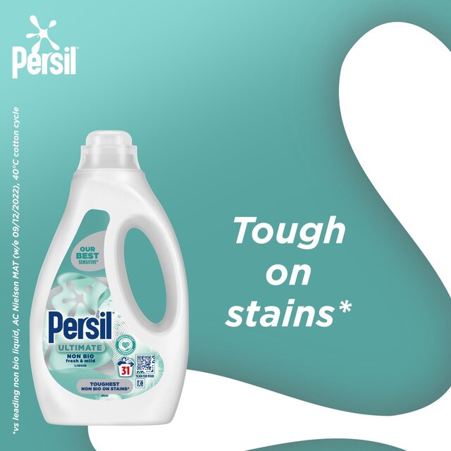 Persil Ultimate Fresh and Mild Non Bio Laundry Washing Detergent 31 Washes thumbnail 2