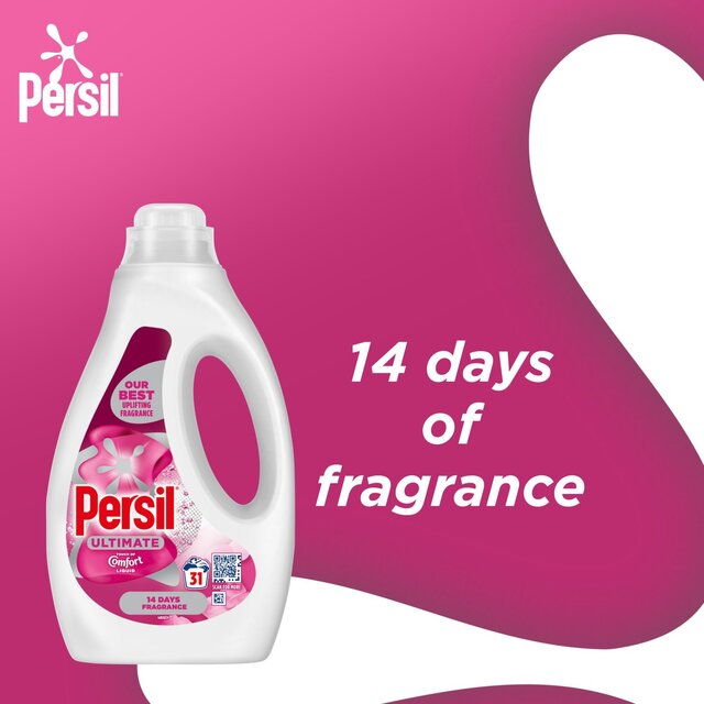 Persil Ultimate Touch of Comfort Bio Laundry Washing Detergent 31 Washes thumbnail 4