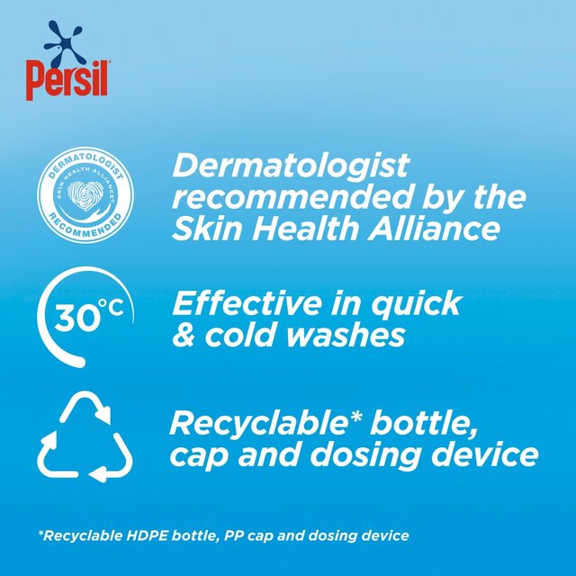 Persil Non Bio Liquid Laundry Washing Detergent 45 Washes thumbnail 3