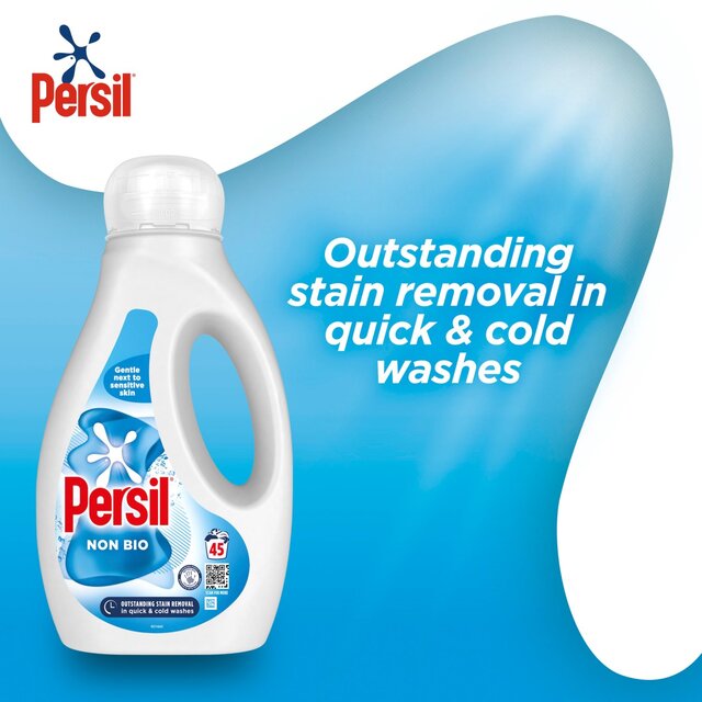 Persil Non Bio Liquid Laundry Washing Detergent 45 Washes thumbnail 4