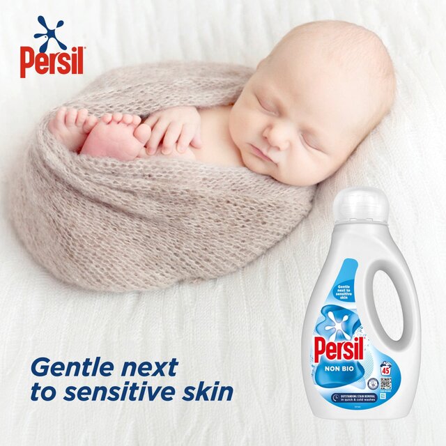 Persil Non Bio Liquid Laundry Washing Detergent 45 Washes thumbnail 5