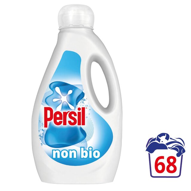 Persil Non Bio Liquid Laundry Washing Detergent 68 Washes