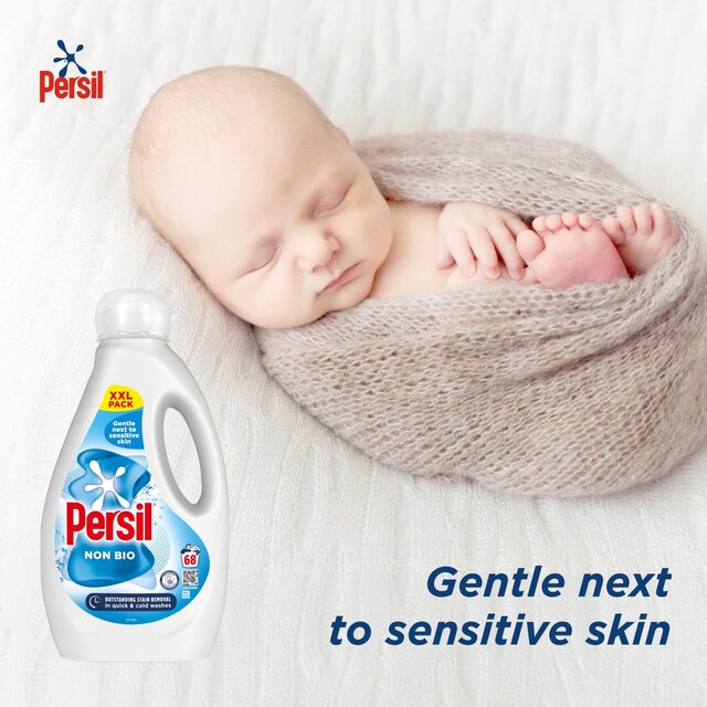 Persil Non Bio Liquid Laundry Washing Detergent 68 Washes thumbnail 4