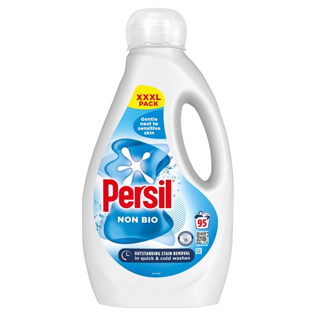 Persil Non Bio Liquid Laundry Washing Detergent 95 Washes thumbnail 2