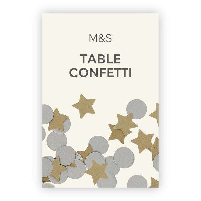 M&S Gold & Silver Table Confetti thumbnail 2