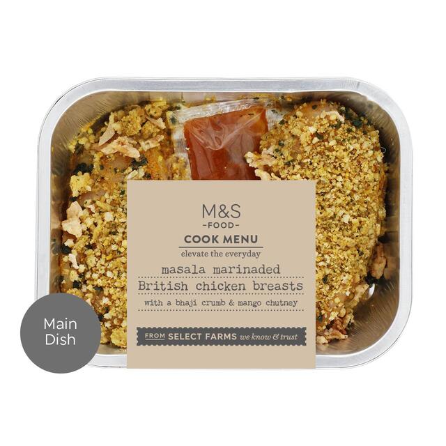 M&S Mango Masala Chicken Breasts - Cook Menu