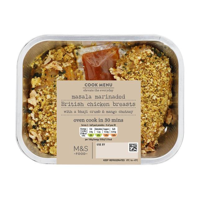 M&S Mango Masala Chicken Breasts - Cook Menu thumbnail 2