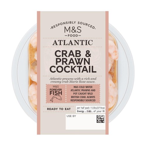 M&S Brown Crab & Prawn Cocktail thumbnail 3