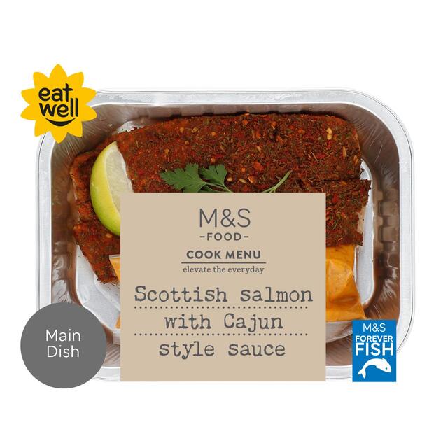 M&S Cook Menu Cajun Style Scottish Salmon thumbnail 2