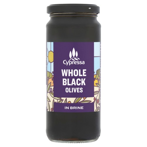 Cypressa Whole Black Olives