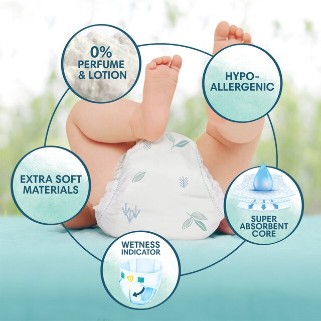 Pampers Harmonie Nappies, Size 1 Essential Pack thumbnail 3