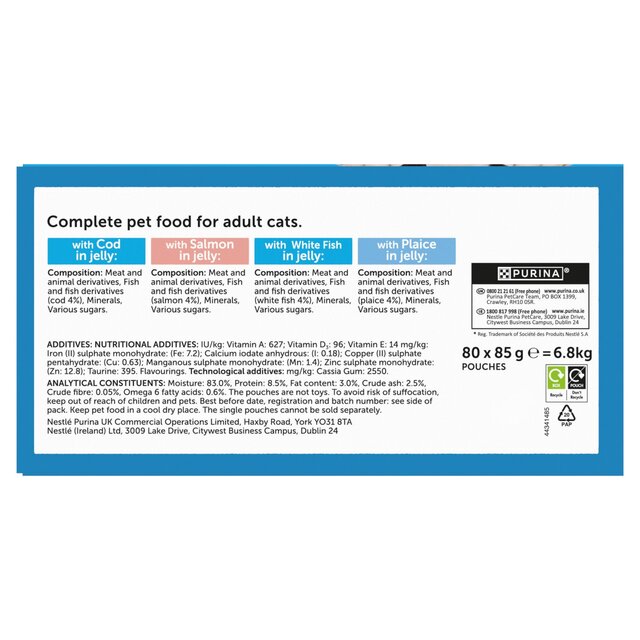 Felix Original Cat Food Fish Selection in Jelly Wet Cat Food thumbnail 4