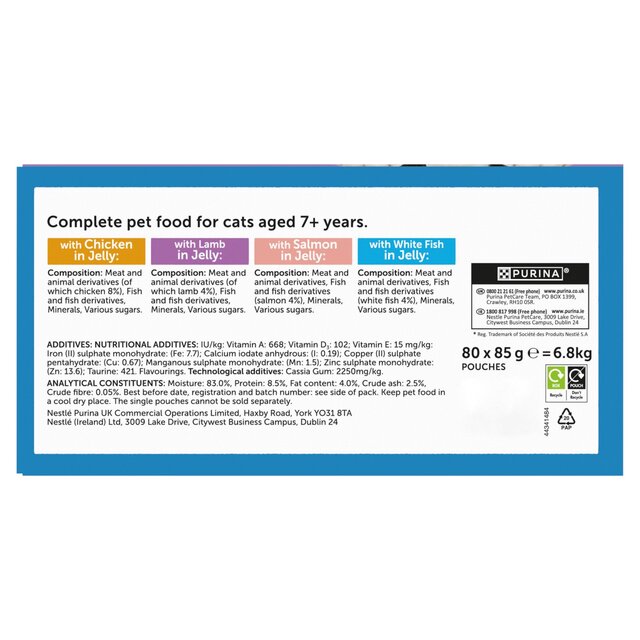 Felix Original Cat Food Senior Mixed Selection in Jelly Wet Cat Food thumbnail 5