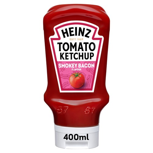 Heinz Tomato Ketchup Smokey Bacon Flavour thumbnail 2