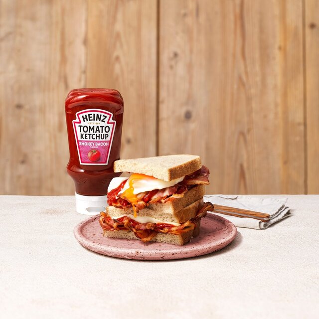 Heinz Tomato Ketchup Smokey Bacon Flavour thumbnail 4