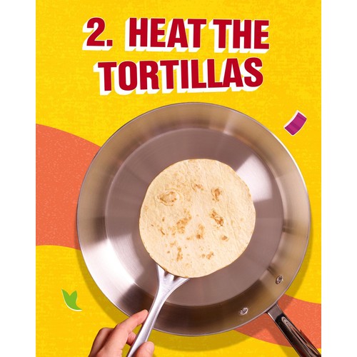 Old El Paso Street Vibes 8 Soft Taco Wraps 220g thumbnail 3