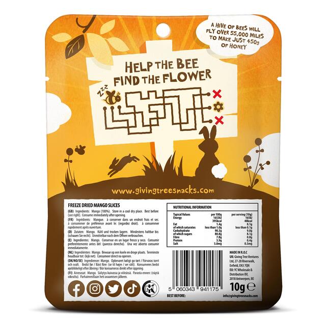 Giving Tree Freeze Dried Mango Crispies for Kids thumbnail 5