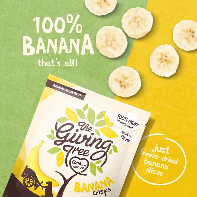 Giving Tree Freeze Dried Banana Crisps thumbnail 2