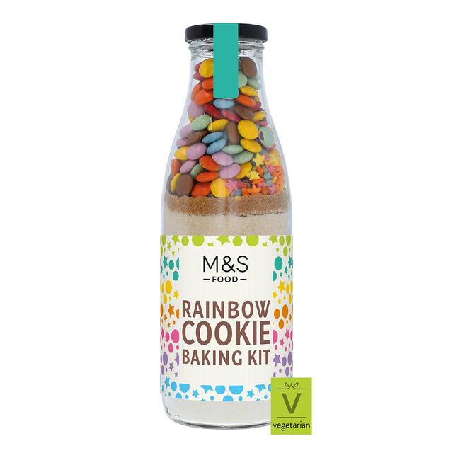M&S Rainbow Cookie Baking Kit