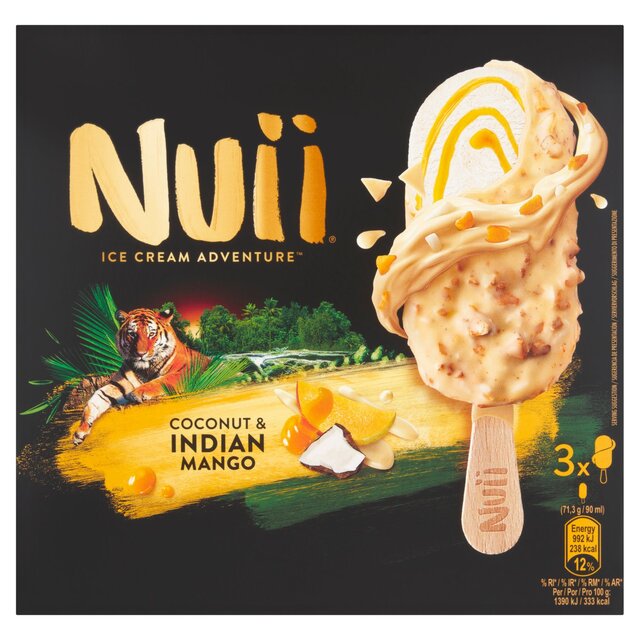 Nuii Coconut & Indian Mango Ice Cream Stick