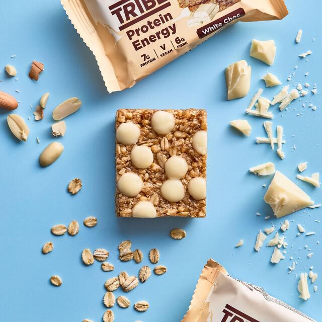TRIBE Protein Energy Flapjack - White Choc Chip (3 x 38 GR) thumbnail 4