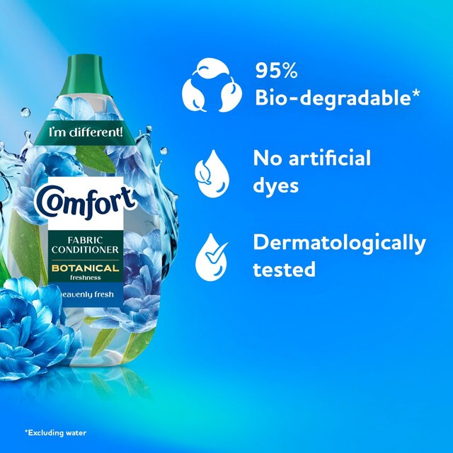 Comfort Botanical Fabric Conditioner Heavenly Fresh 64 Washes thumbnail 4